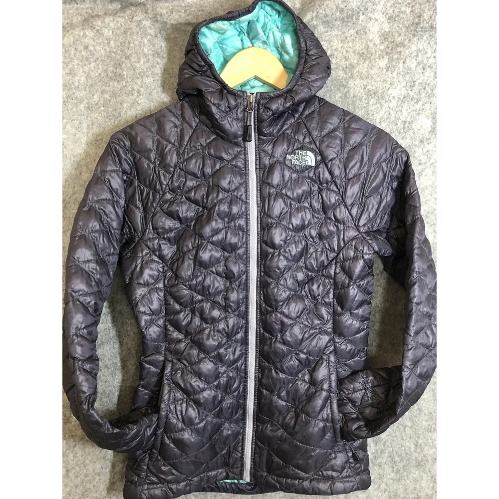 The North Face Jacket Womens XS Blue Teal Puffer Ski Snowboard Outdoors Coat